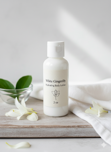Pacific Islands Handicrafts White Gingerlily Body Lotion 2 Oz
