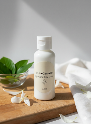 Pacific Islands Handicrafts White Gingerlily Body Lotion 3.4 Oz