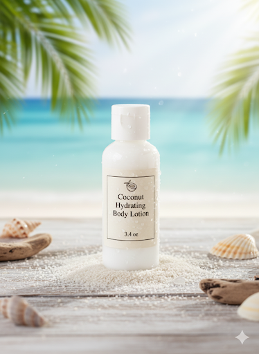 Pacific Islands Handicraft Coconut Body Lotion 3.4 Oz