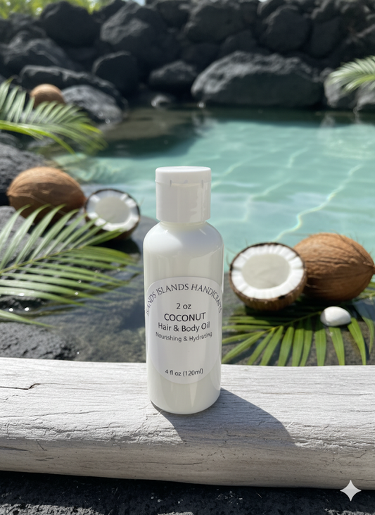 Pacific Islands Handicrafts Coconut Body Lotion 2 Oz